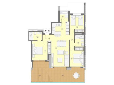 Appartement Nieuwbouw in Benidorm