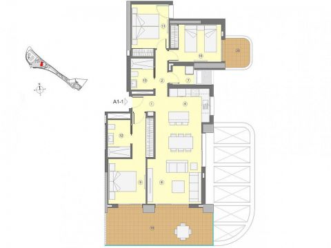 Appartement Nieuwbouw in Benidorm