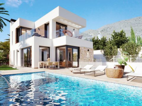 Detached house in Finestrat, Alicante, Spain